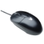Picture of V7 Standard Full size 3 Button PS2 Optical Mouse with Scroll Wheel for Desktop and Notebooks (M30P20-7N) - Black