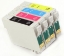 Picture of Non-OEM Compatible Epson T0711, T0712, T0713, T0714 a Set of 4 ink cartridges  Epson combo T0715