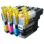 Picture of Non-OEM Compatible Brother LC227/LC225 XL Ink MultiPack - 4 Inks