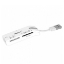 Picture of External Multi Card Reader, 4 Slot, USB Powered, White