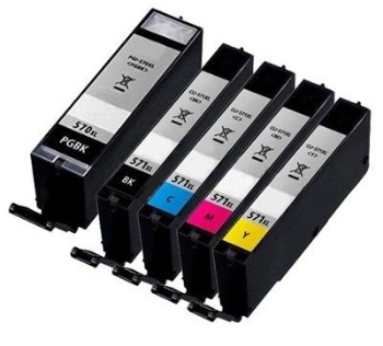 Canon PGI-570 CLI-571 PG BK / C / M / Y / BK Multipack Compatible