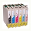 Picture of Non-OEM Compatible Epson T0801/T0802/T0803/T0804/T0805/T0806 a Set of 6 Ink cartridges