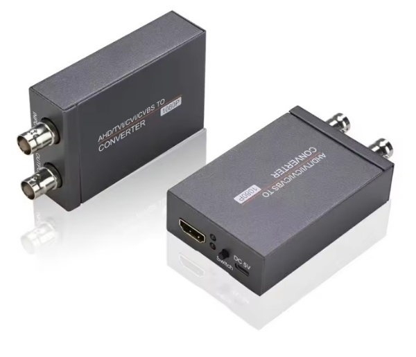 Picture of AHD/TVI/CVI/CVBS To HDMI-Compatible Converter 3MP/4MP/5MP/8MP Video Converter 720P/1080P 60HZ BNC to HDMI Camera Signal Transformer Full HD
