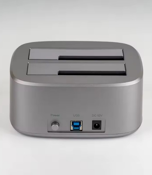 Picture of Dual Bay HDD Docking Station with Offline Clone SATA to USB 3.0 HDD Clone Dockin