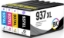 Picture of Compatible HP937e EvoMore High Capacity Black and Tri-colour Ink Cartridge (4S6W9NE)