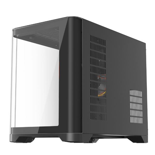 Picture of 1st Player UV6 Micro ATX Black Case with 3 RGB Fans